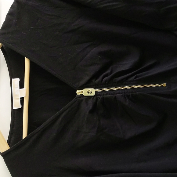 MK Long sleeved Black Top - Picture 2 of 4